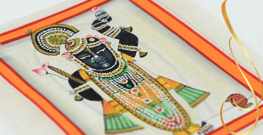 Miniature painting ~ Srinath ji ~ { 22 }